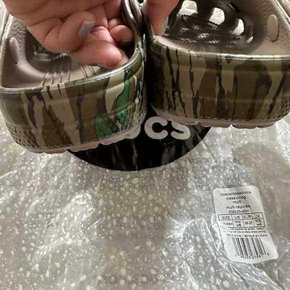 LUKE COMBS X CROCS Bootlegger CLASSIC CLOG Mossy Oak Camo M4/W6 & M5/W7 - Picture 9 of 11